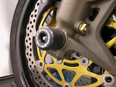Chrániče přední vidlice, Kawasaki ZX10-R '04-'05, černé